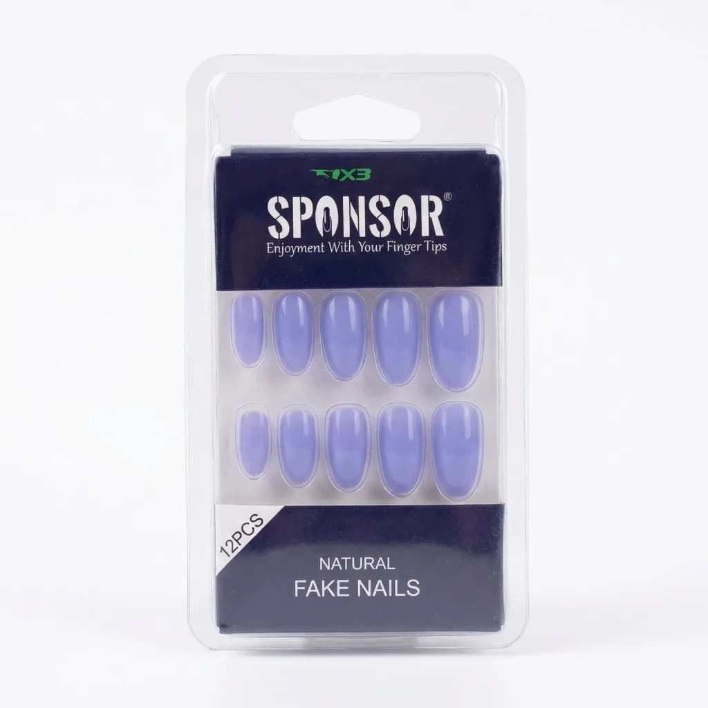 Sponser Nails Light Purple Color