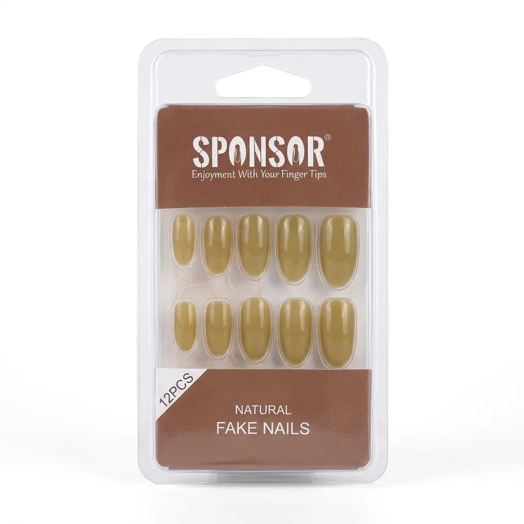 Sponser Nails Biege Color