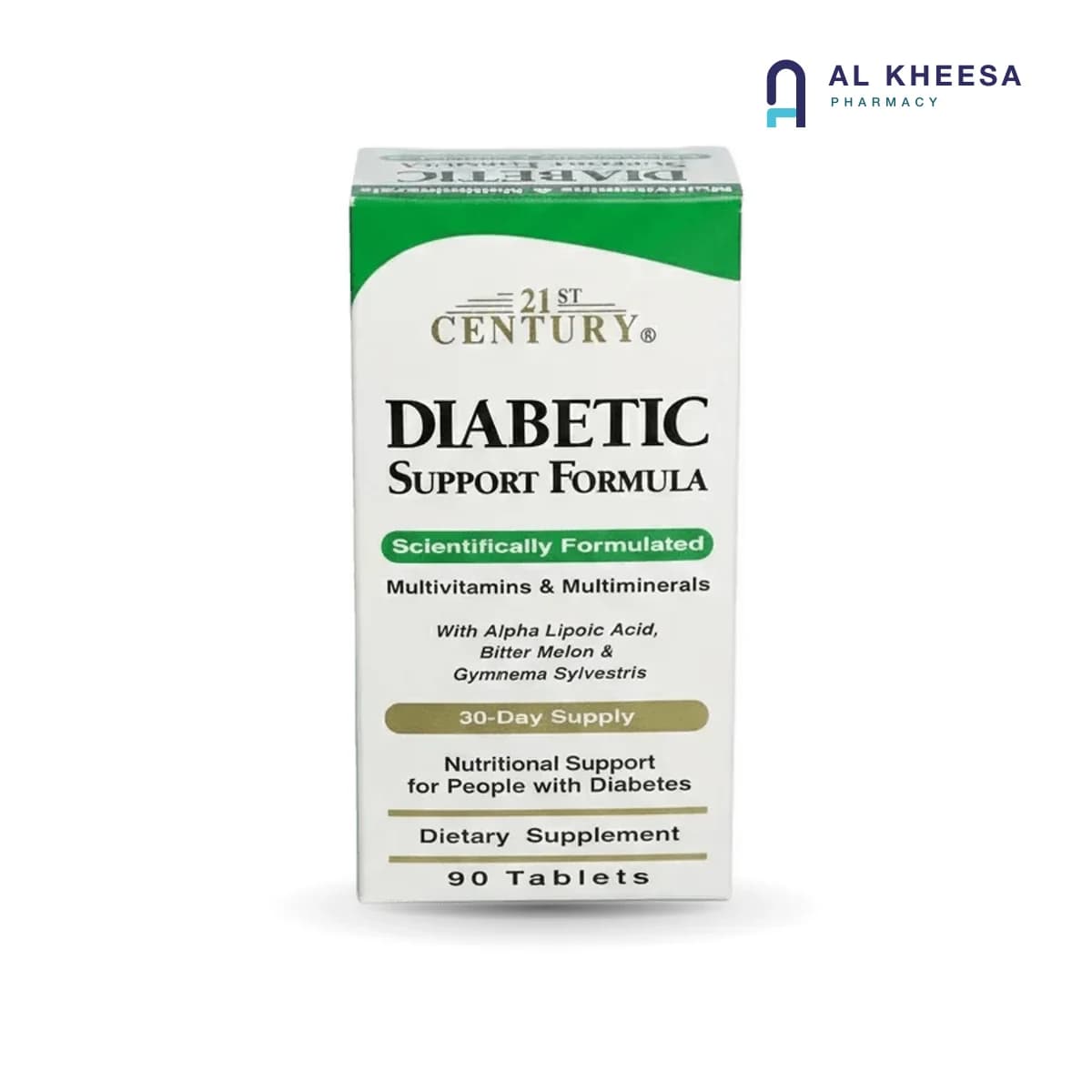 21 Century  Diabetes Formula – 90 Tablets