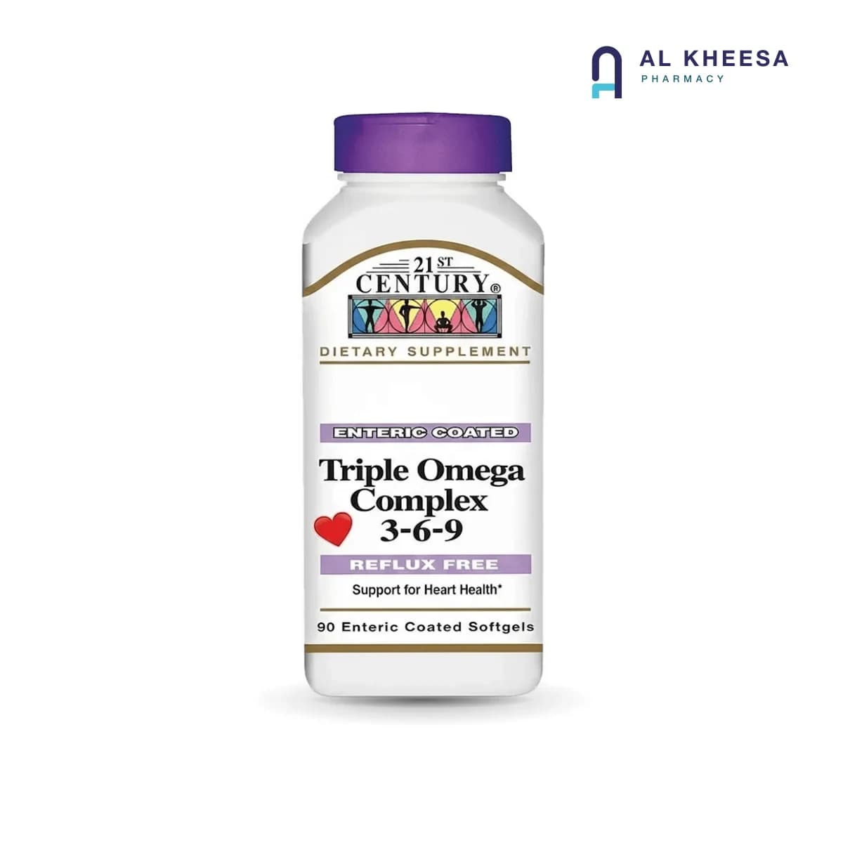 21 Century  Triple Omega Complex – 90 Softgels