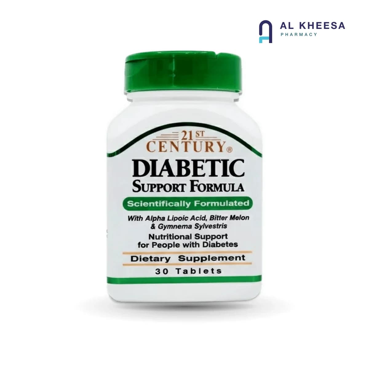 21st Century Diabetes Formula Tablets – Blood Sugar Support, 30 Tablets
