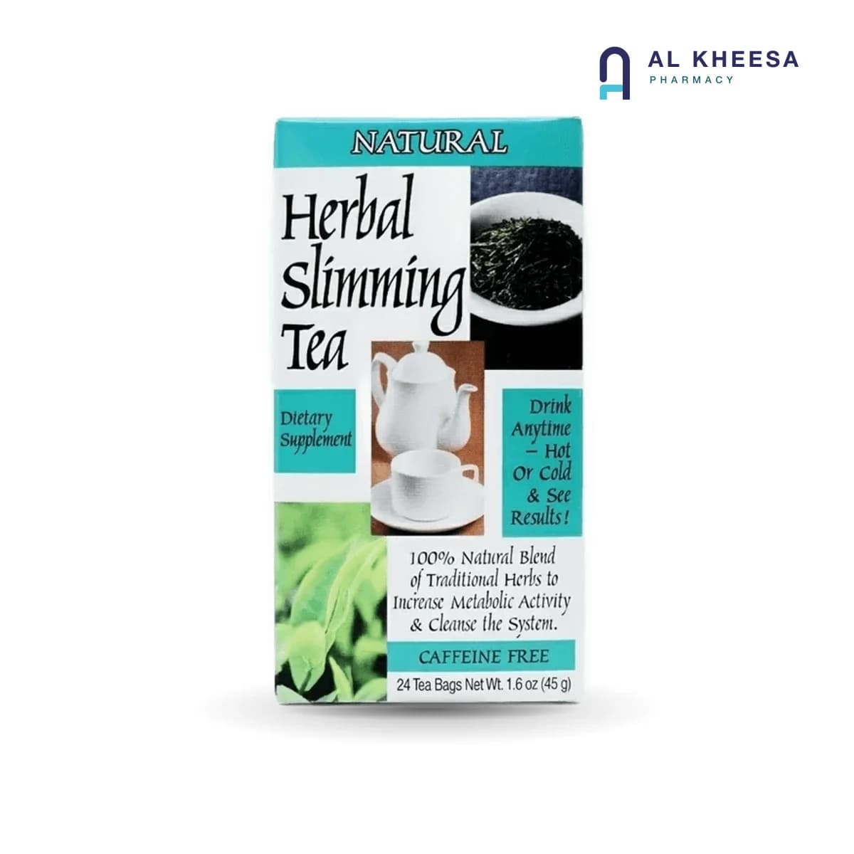 21st Century Slimming Herbal Tea Natural Blend – 24 Tea Bags