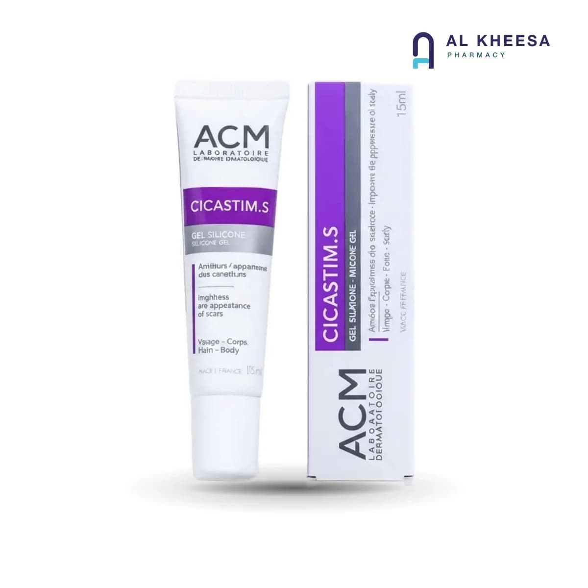 ACM Cicastim Silicone Gel – Scar Treatment & Skin Repair 15ml