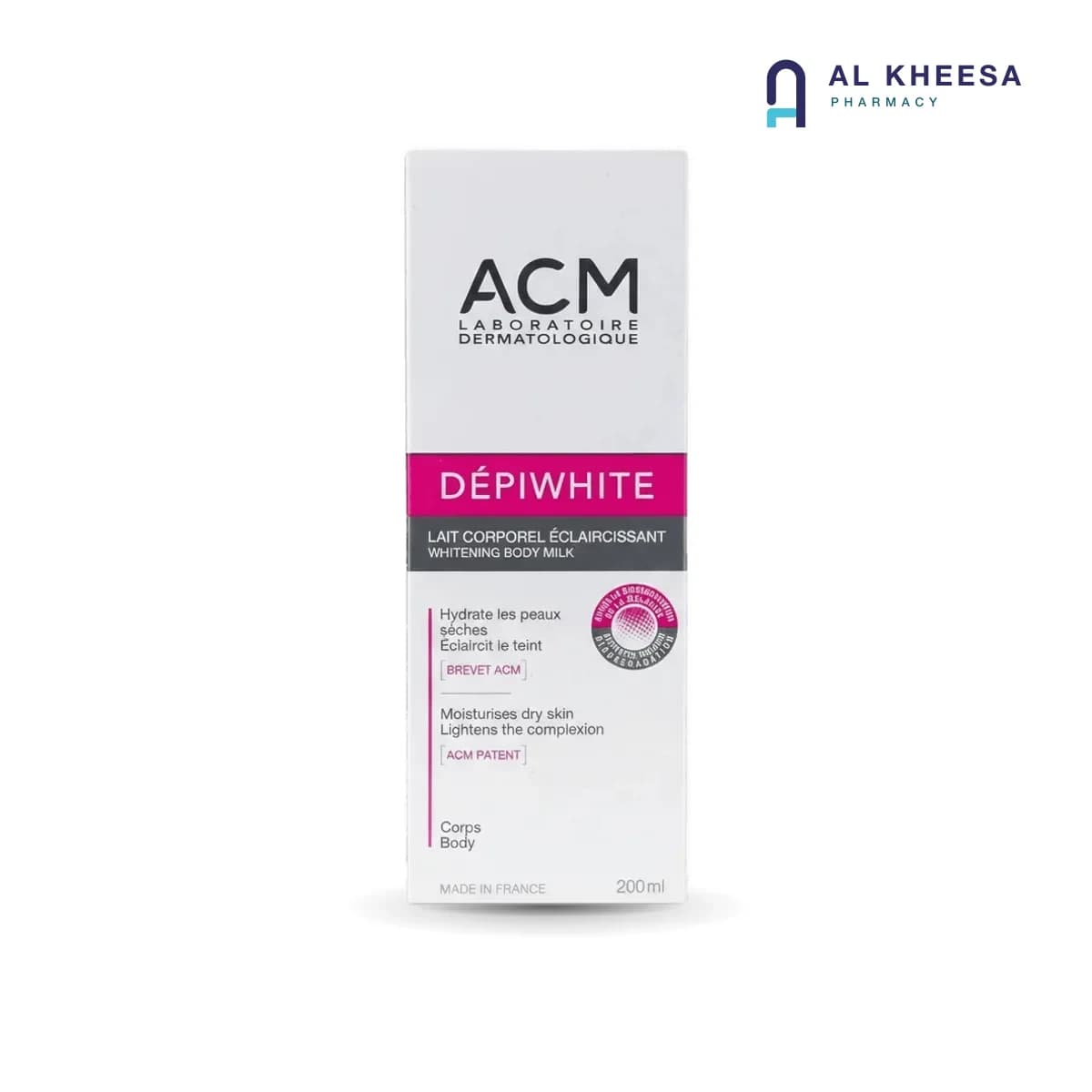 ACM Depiwhite Depiwhite Body Milk – 200ml Brightening & Hydrating Body Lotion