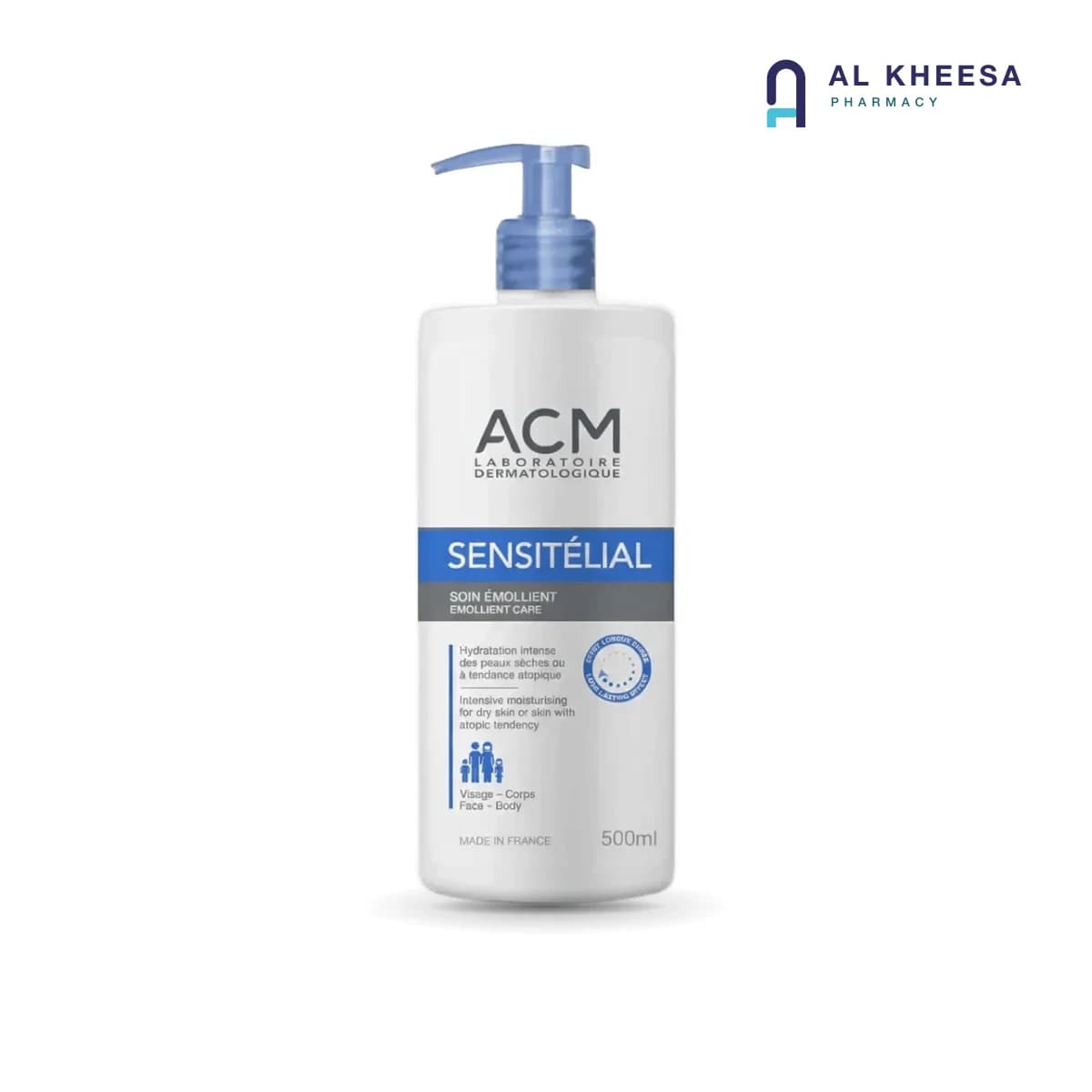 ACM Sensitelial Emollient Care – Ultra-Soothing Moisturizing Body Lotion 500ml