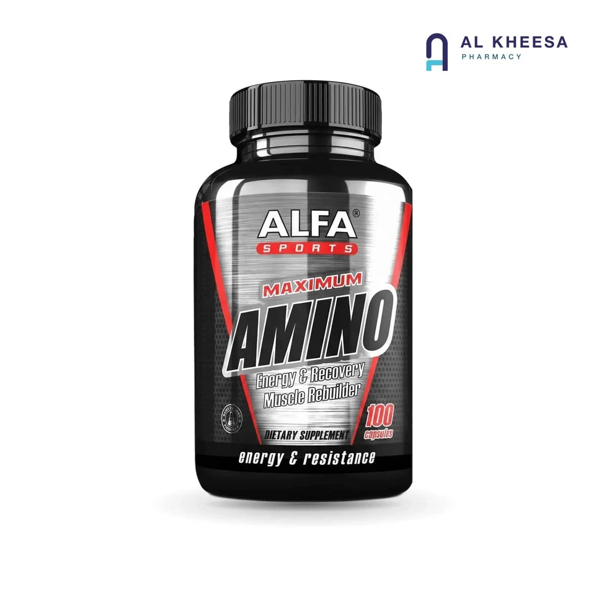 Alfa Maximum Amino Acid Supplement Tablets – 100 Count