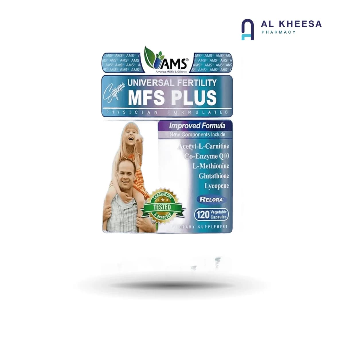 America Medica Science  MFS Plus Male Fertility Support Tablets – 120 Tablets