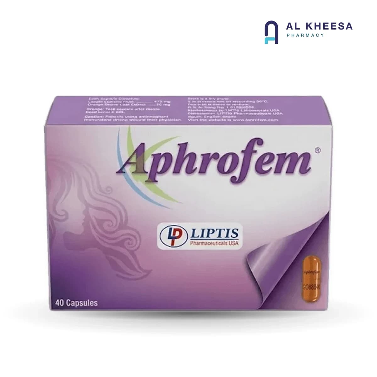 Aphrofem Capsules 40s – Women’s Vitality & Wellness Support Supplement