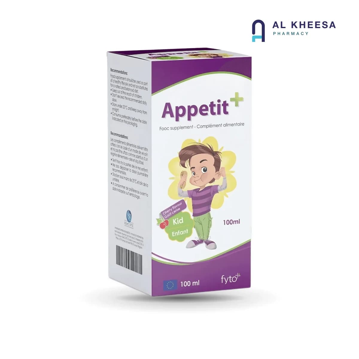 Appetit Syrup 100 ml – Appetite Support Syrup for Children and Adults