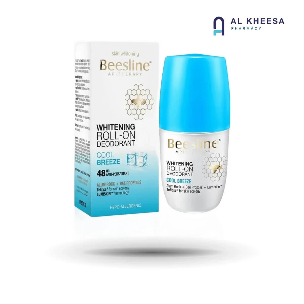 Beesline Deodorant Roll-On – Cool Breeze Scent, 50 ml