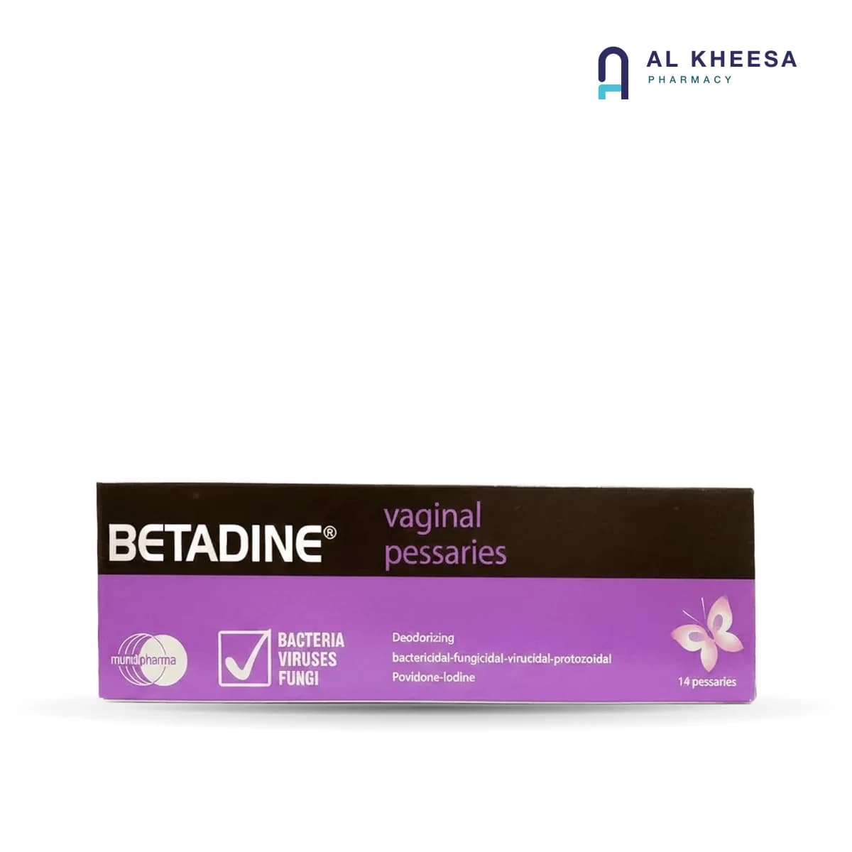 Betadine Vaginal Pessaries 14’s – Antiseptic Treatment for Vaginal Infections