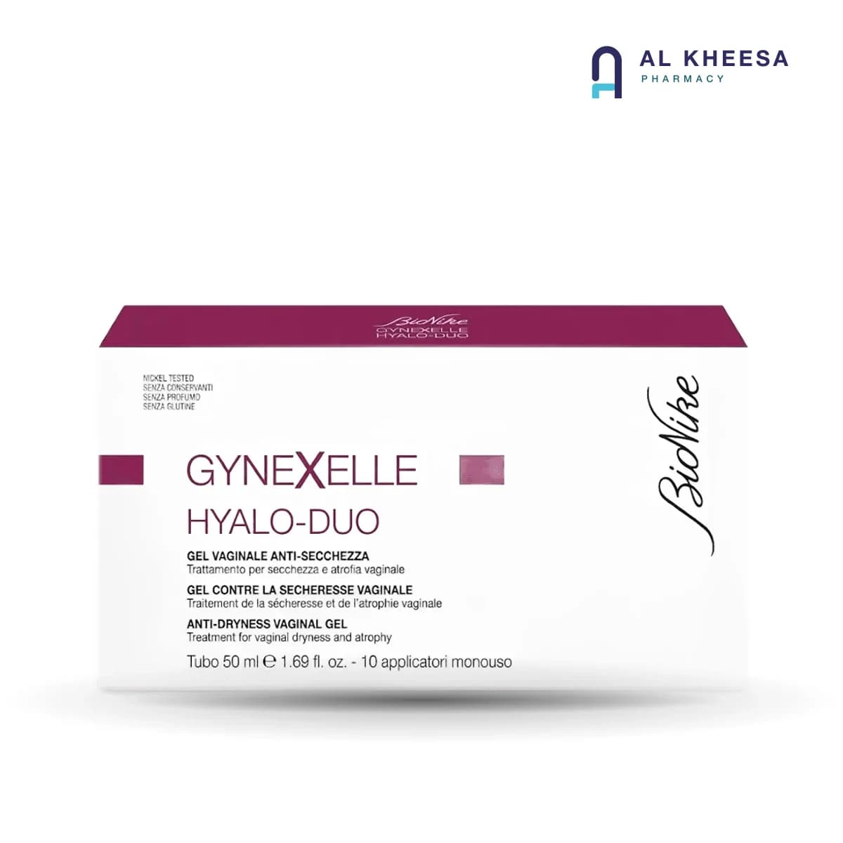 Bionike Gynexelle Hyalo Duo – Moisturizing & Soothing Intimate Gel – 50 ml