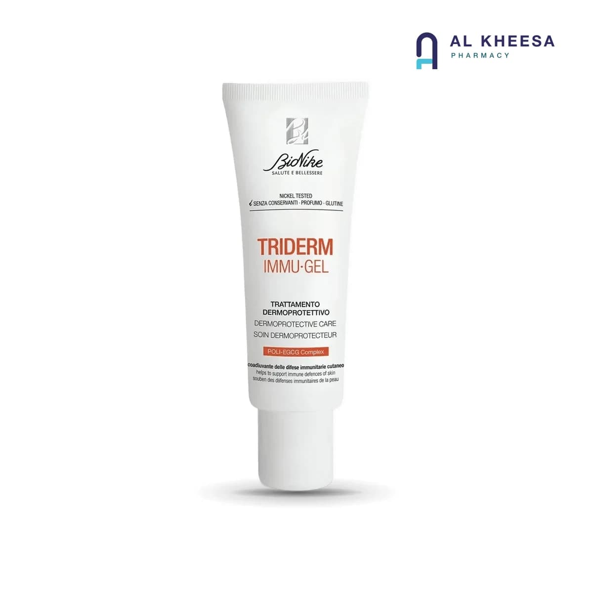 Bionike Triderm Immu Gel – Soothing & Protective Gel for Sensitive Skin – 30 ml
