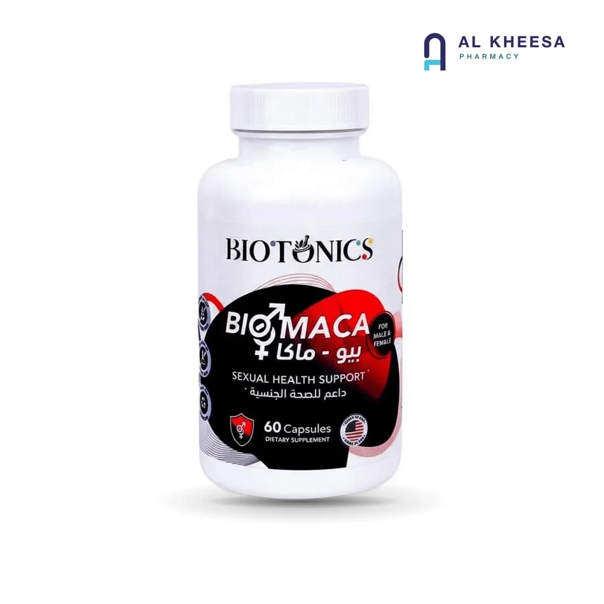 Biotonics Bio-Maca 60 Capsules – Natural Energy, Vitality & Wellness Support
