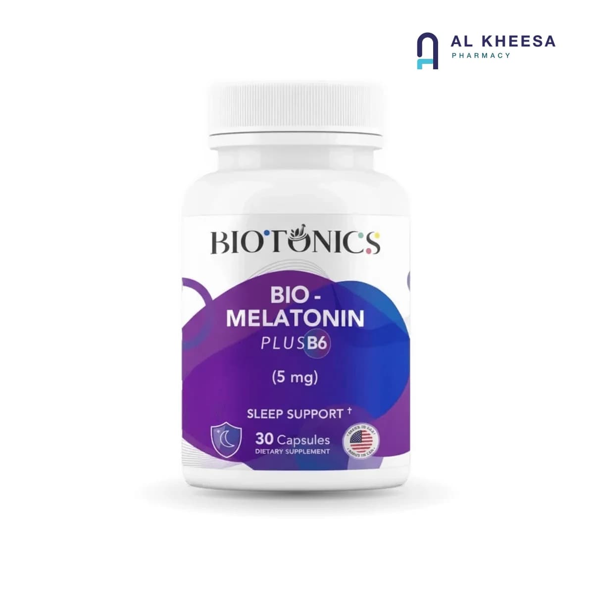 Biotonics Bio Melatonin Plus B6 30 Capsules – Natural Sleep Support Supplement