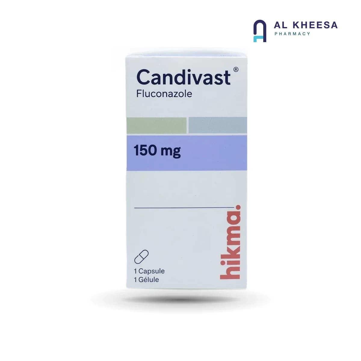 Candivast 150mg Capsule – Antifungal Medication (Fluconazole) 1 Capsule