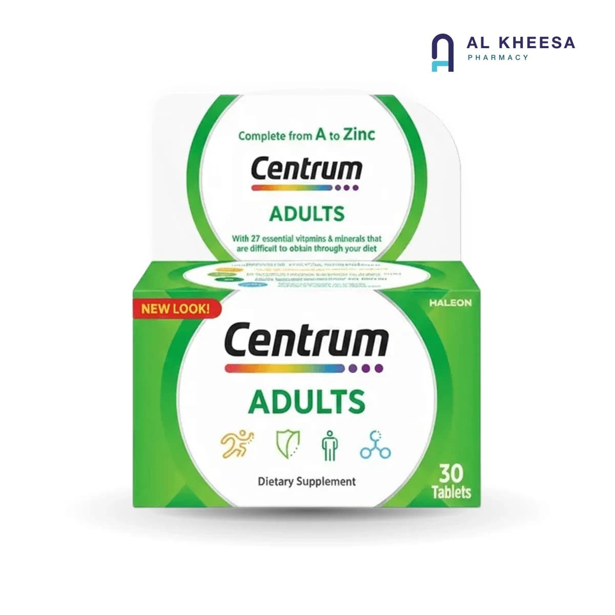 Centrum Adult Multivitamin & Mineral Supplement Tablets – 30 Count