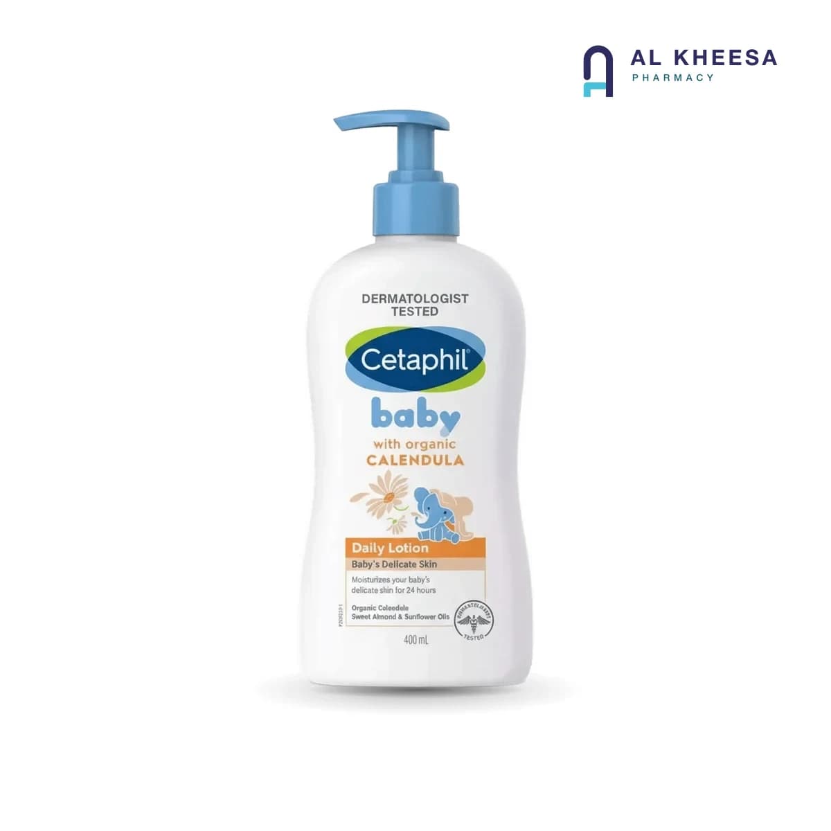 Cetaphil Baby Daily Lotion with Calendula for Delicate Skin – 400 ml