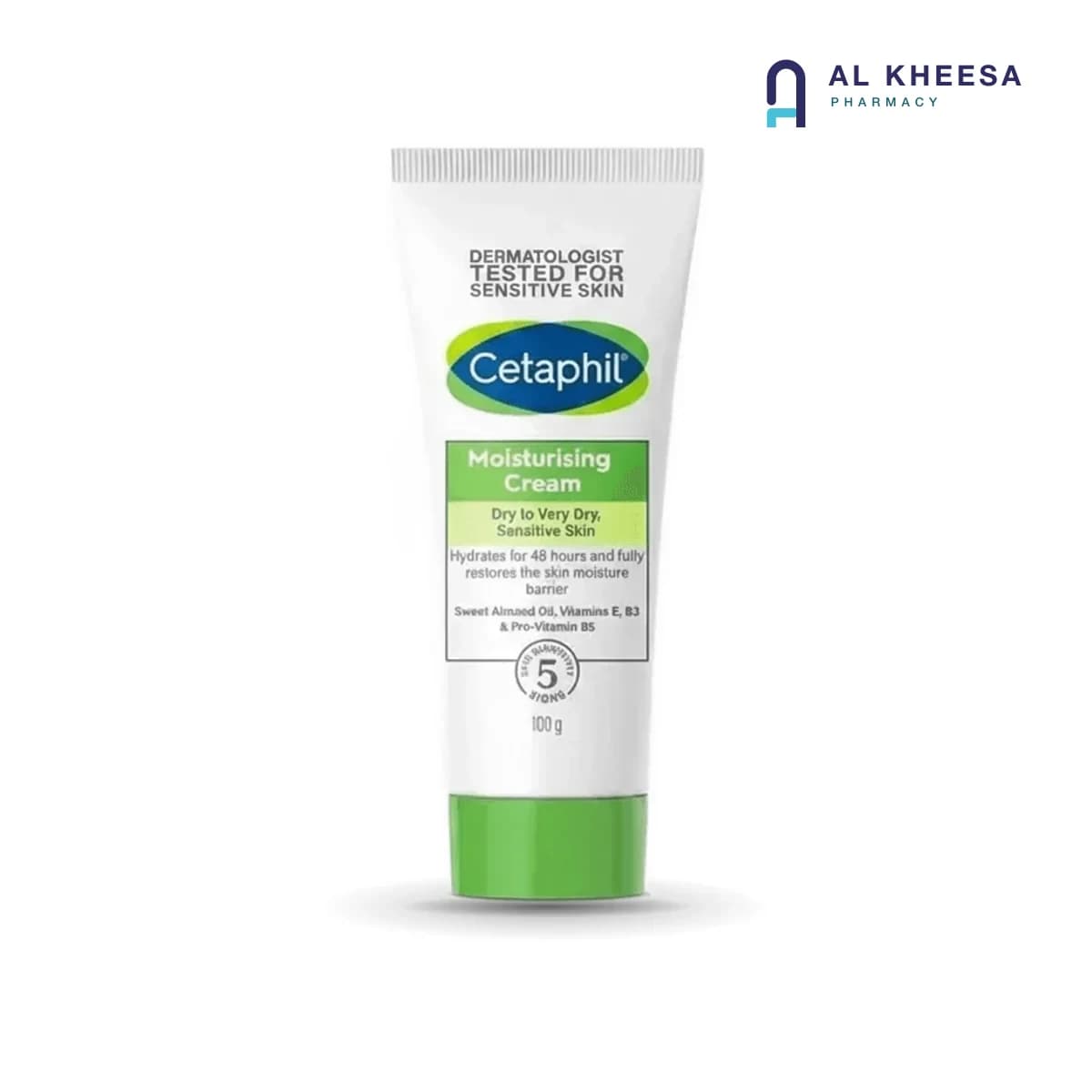 Cetaphil Moisturizing Cream 100g – Gentle Hydration for Dry and Sensitive Skin