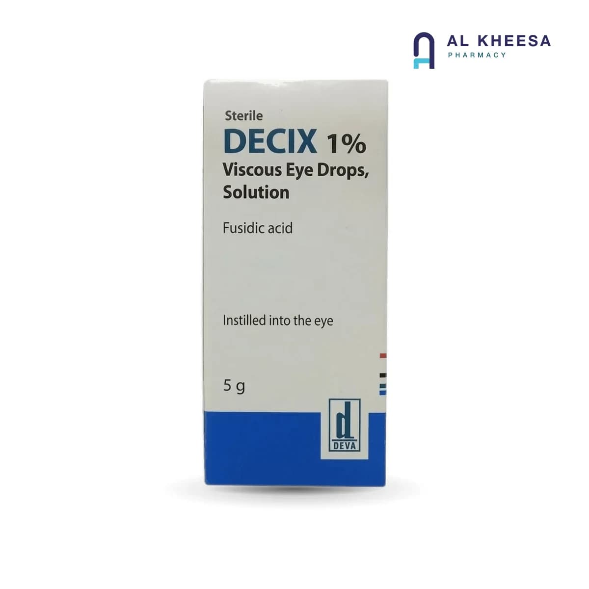 Decix 1% Eye Drops – Antibacterial Ophthalmic Solution