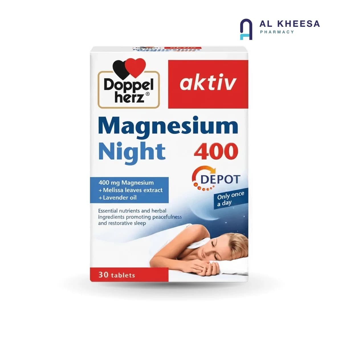 Doppelherz Aktiv Magnesium 400 mg Tablets – 30 Tablets