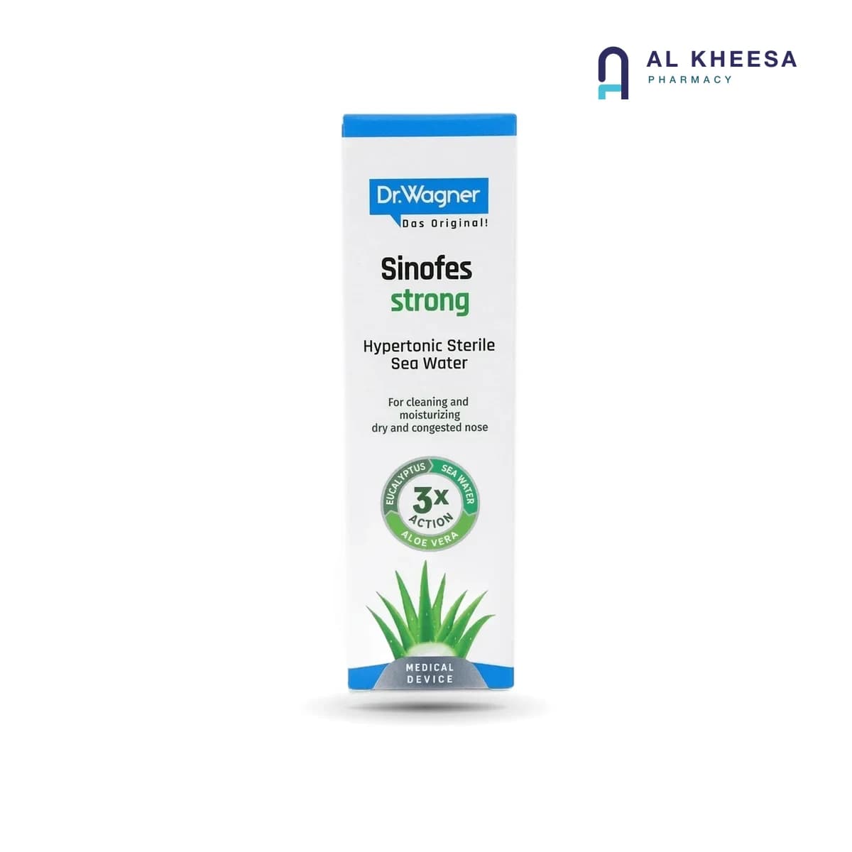 Dr. Wagner Sinofes Strong Nasal Spray – 50 ml | Intensive Congestion Relief