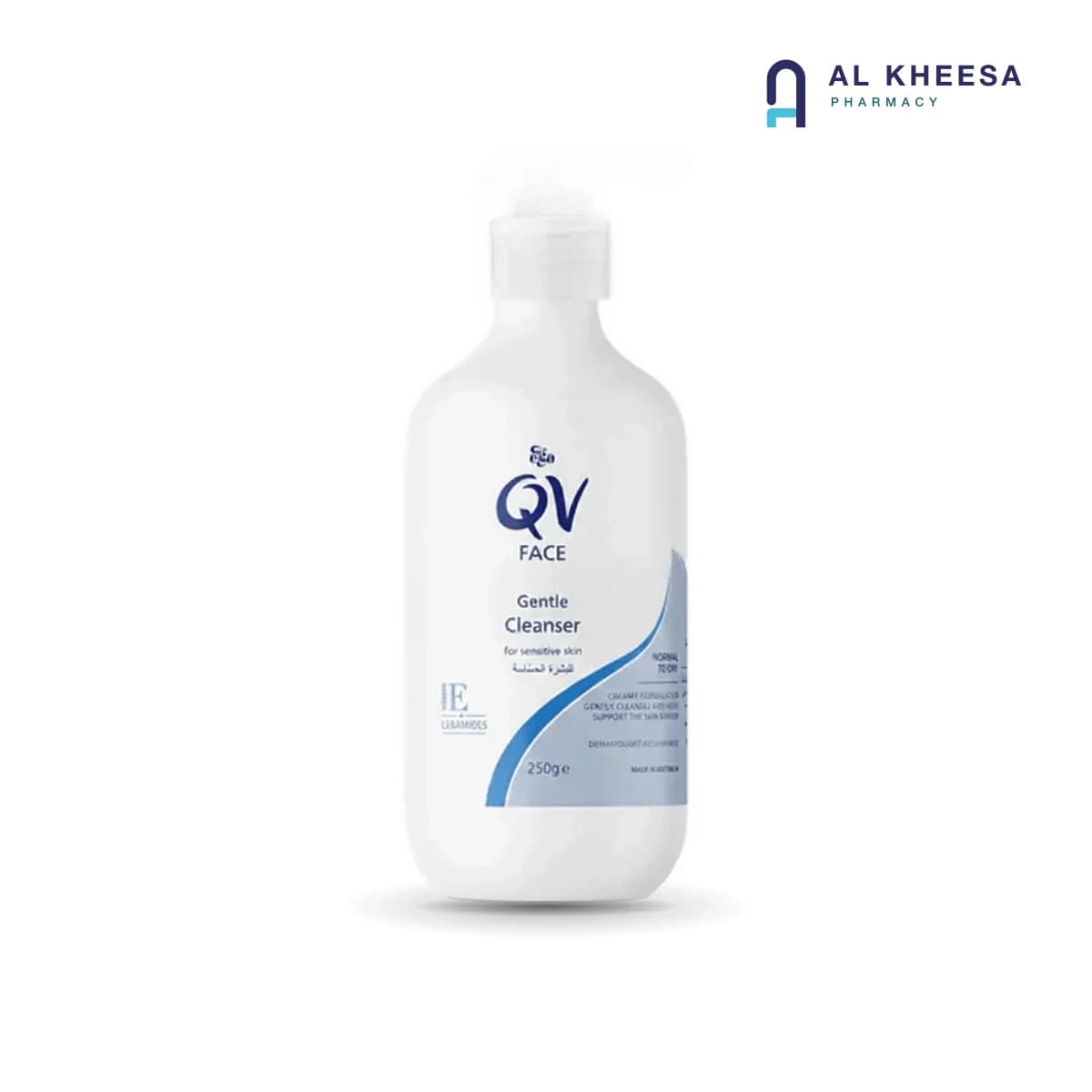 Ego QV Gentle Face Cleanser 250ml – Soap-Free Cleanser for Sensitive Skin