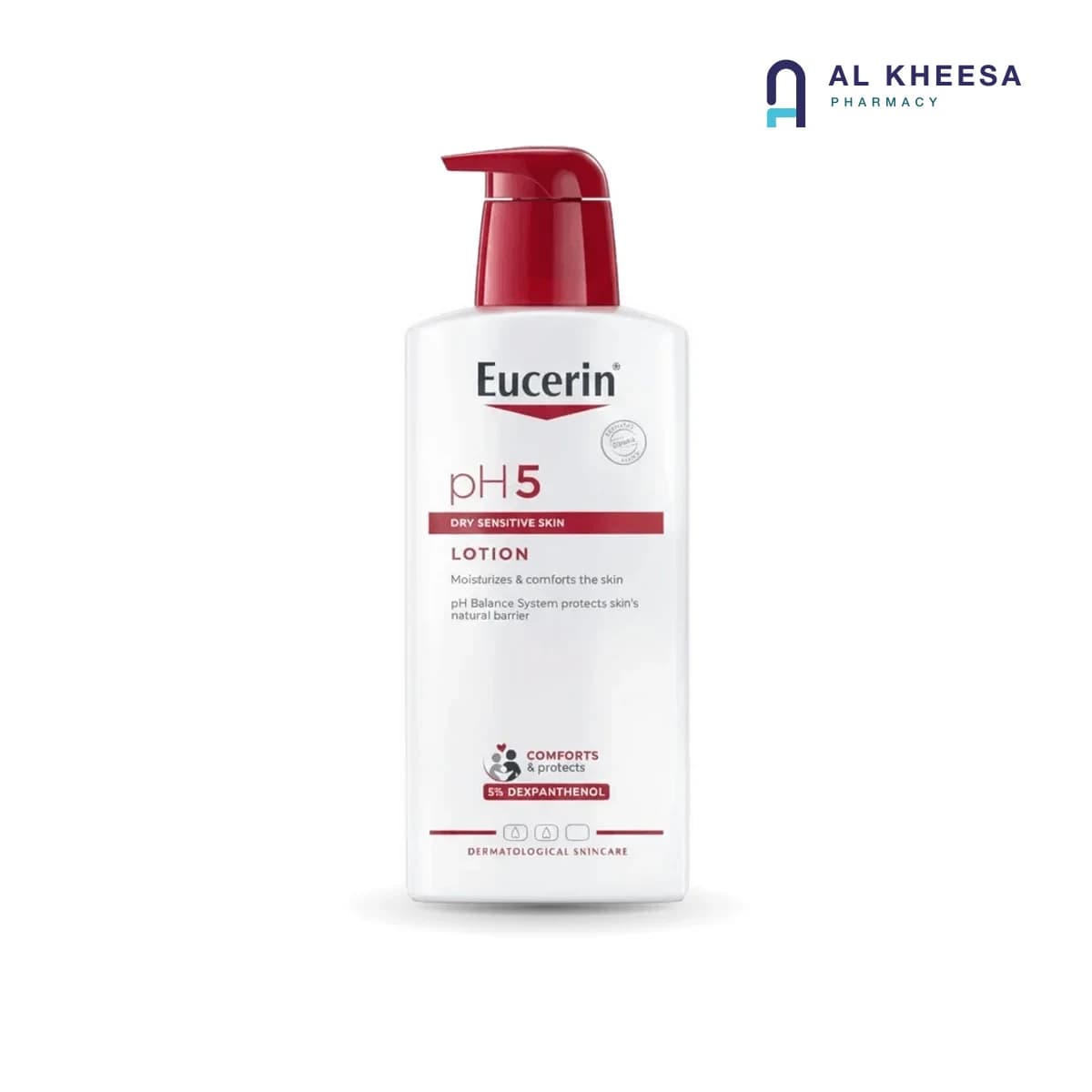 Eucerin pH5 Lotion 400ml – Gentle Body Moisturizer for Sensitive & Dry Skin