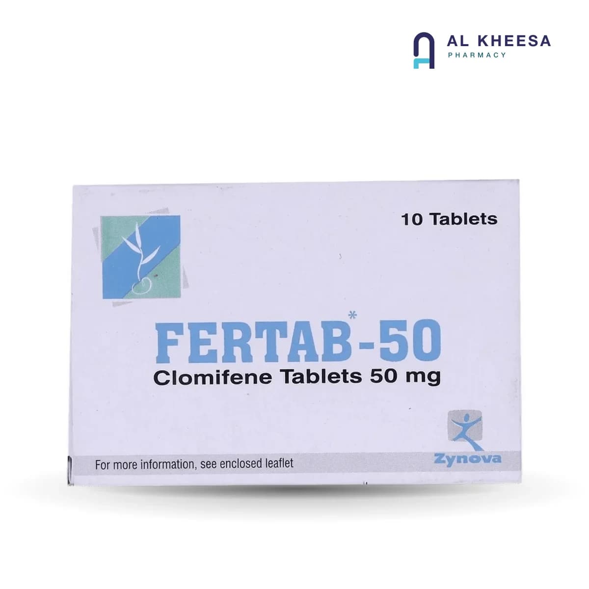 Fertab 50mg Tablets 10s – Fertility & Ovulation Support Supplement