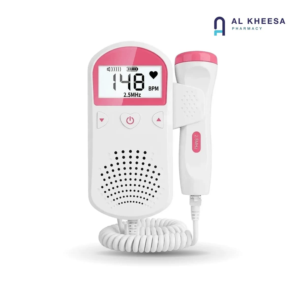 Fetal Doppler Heartbeat Monitor – Portable Prenatal Baby Heart Rate Detector