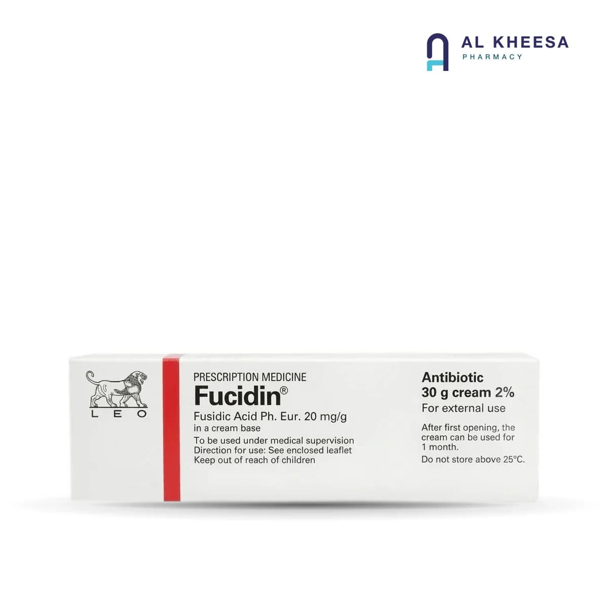 Fucidin Antibiotic Cream 30 g – Fusidic Acid Topical Skin Treatment