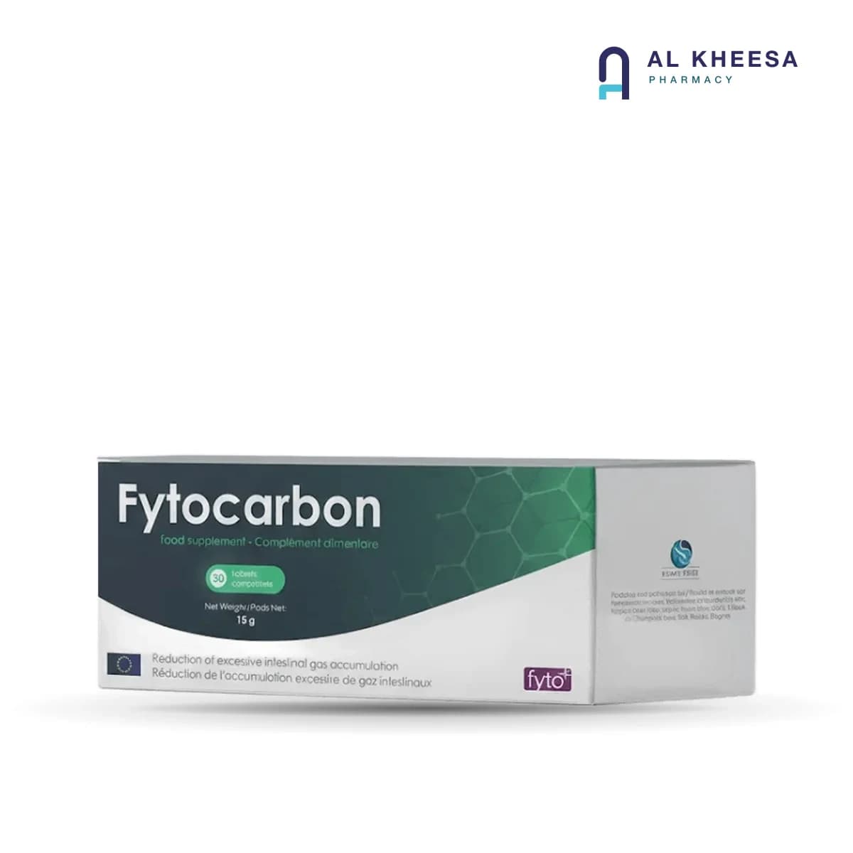 Fyto Carbon Tablets – Activated Charcoal Formula – 30 Tablets Pack