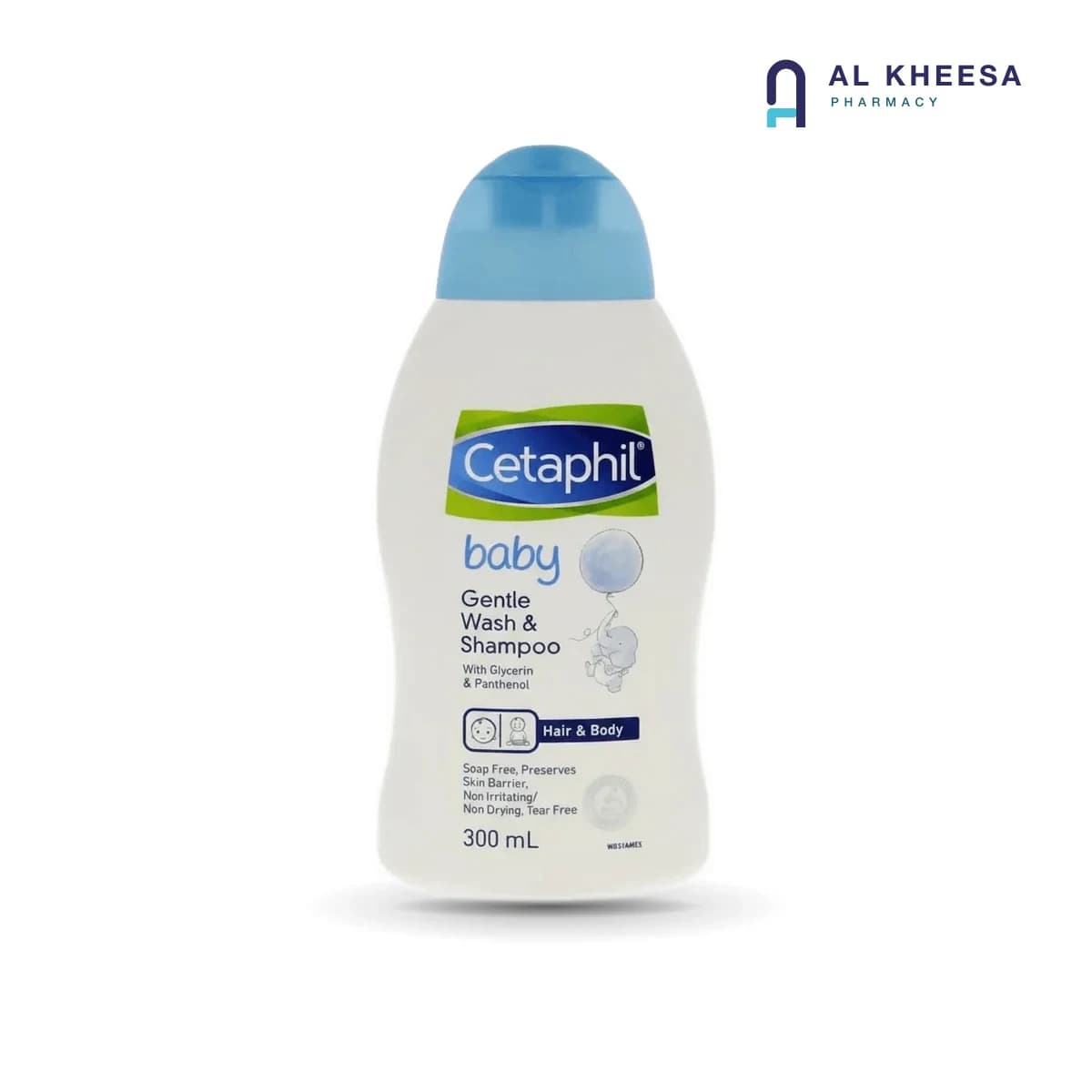 Galderma Baby Gentle Wash & Shampoo for Delicate Skin – 300 ml