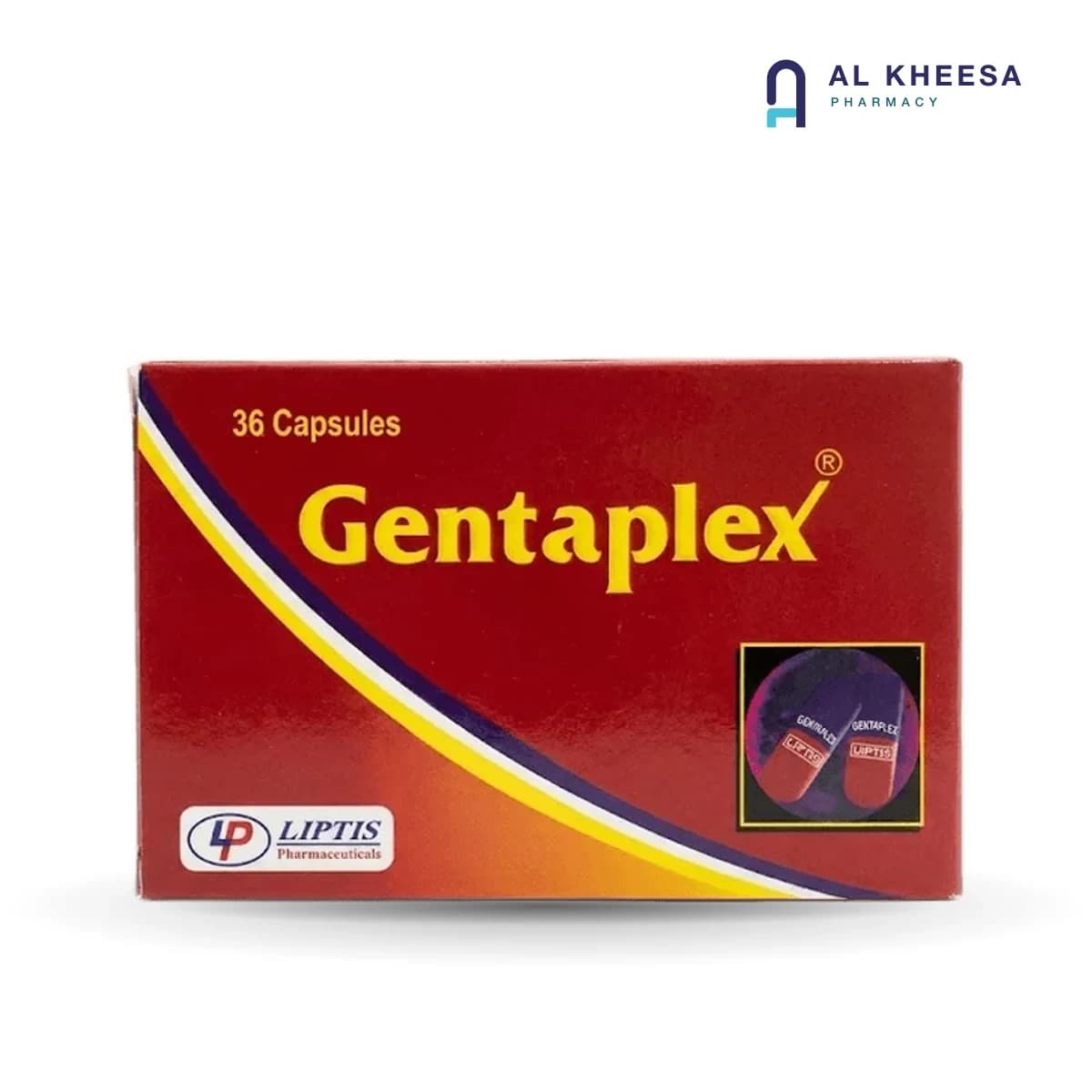Gentaplex Capsules 36s – Digestive Support & Gut Health Supplement