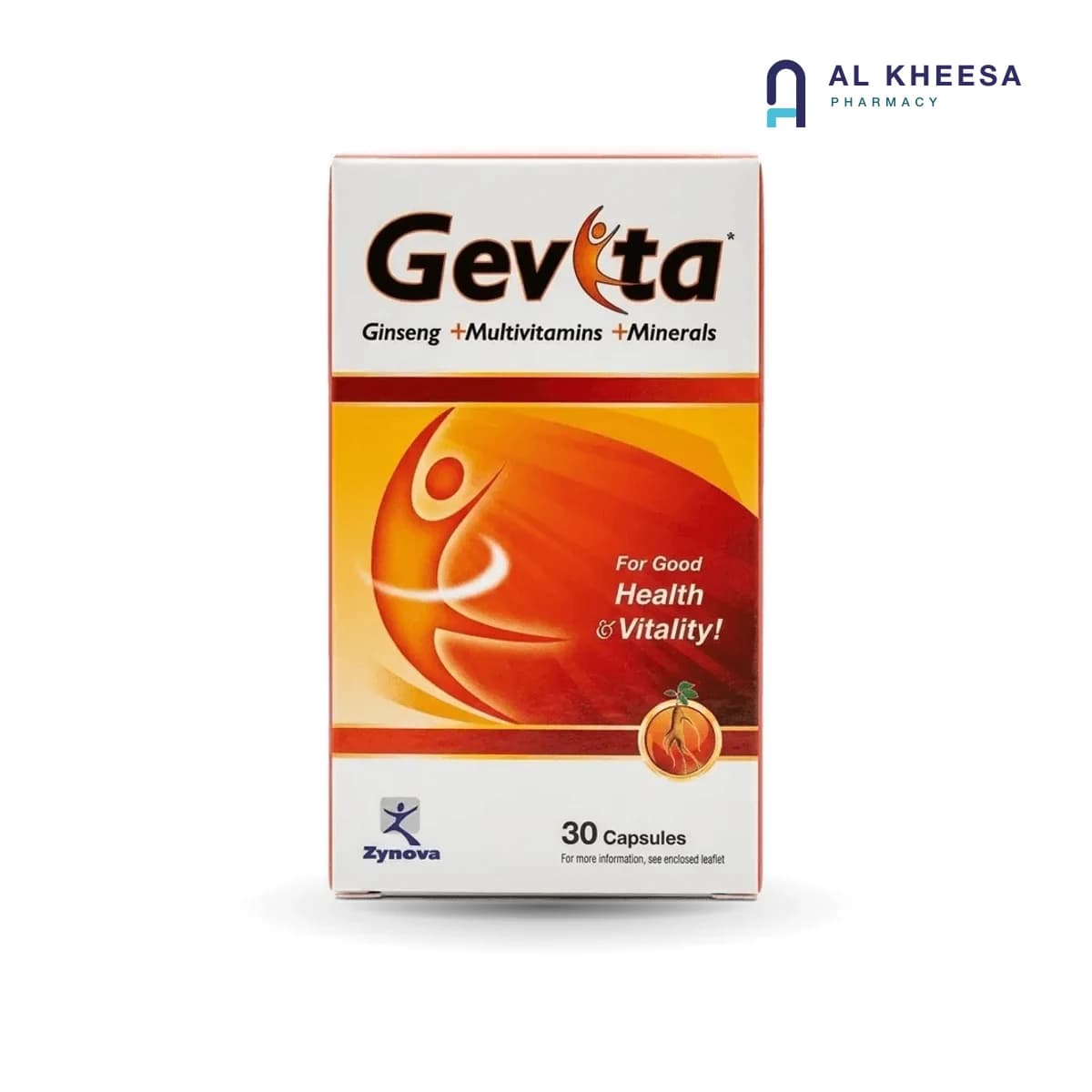 Gevita 30 Capsules – Multivitamin & Mineral Supplement for Daily Wellness