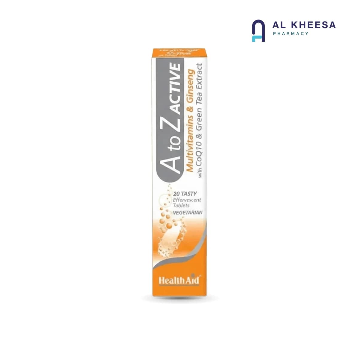 Health Aid  A to Z Active Multivitamins – 20 Effervescent Tablets