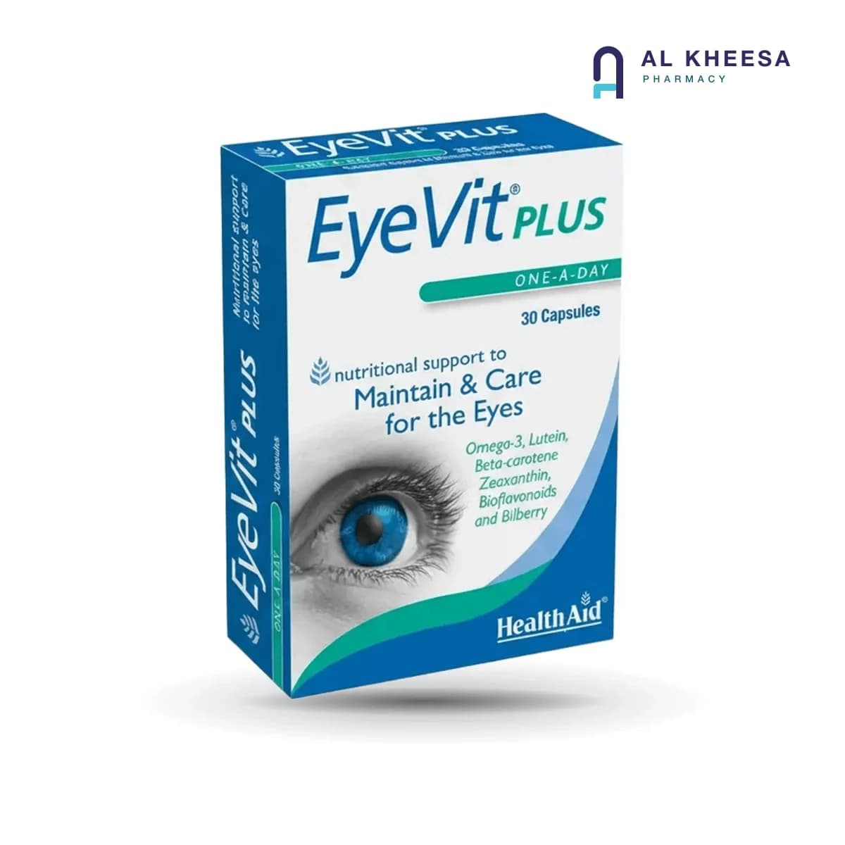 Health Aid  Eye Vit Plus Capsules 30’s – Vision & Eye Health Support Supplement