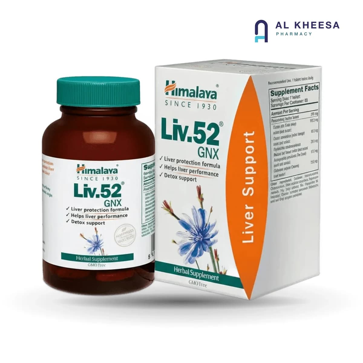 Himalaya Liv.52 GNX Tablets for Liver Health – 60 Tablets