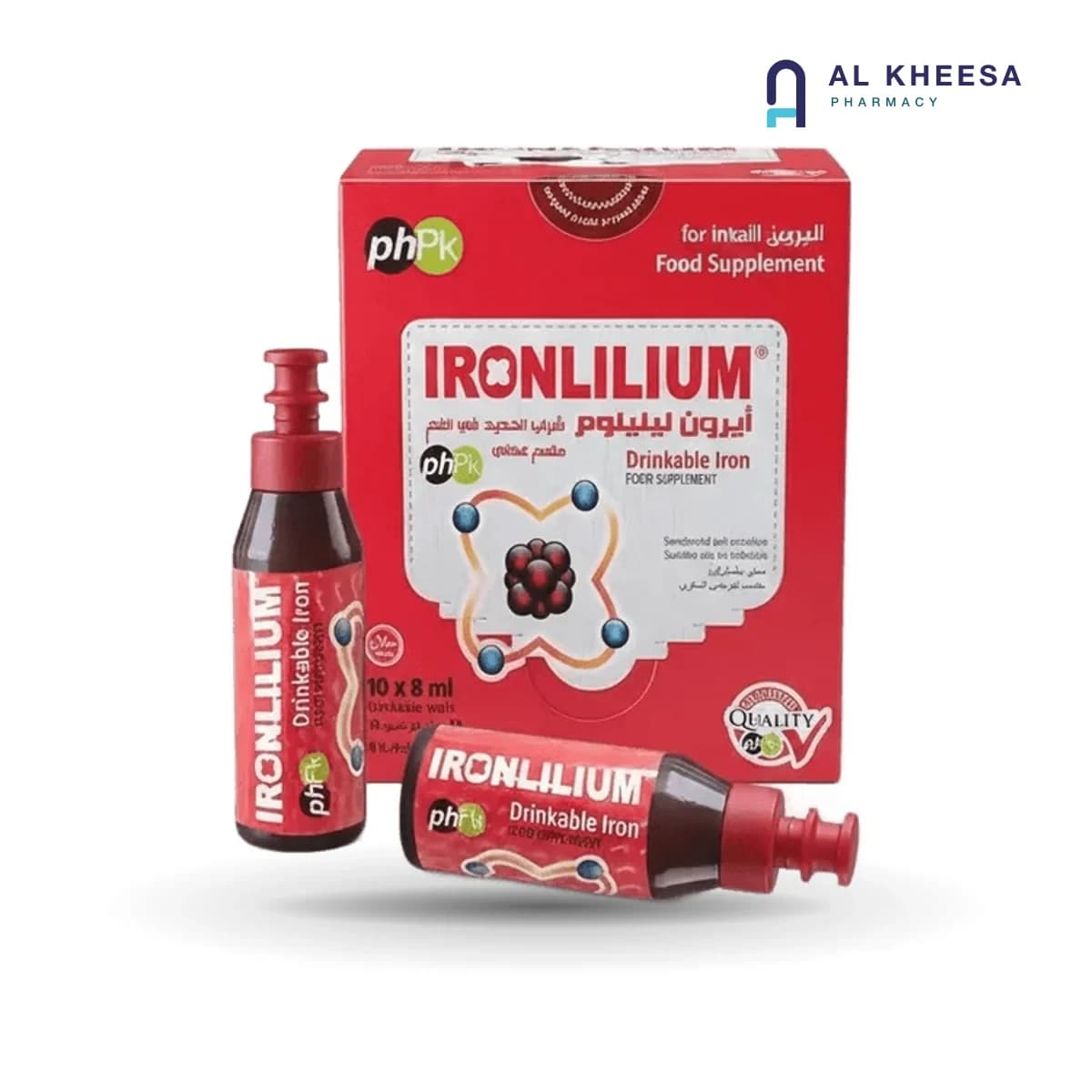 Iron Lilium Injection – 10 × 8 ml Vials | Parenteral Iron Supplement