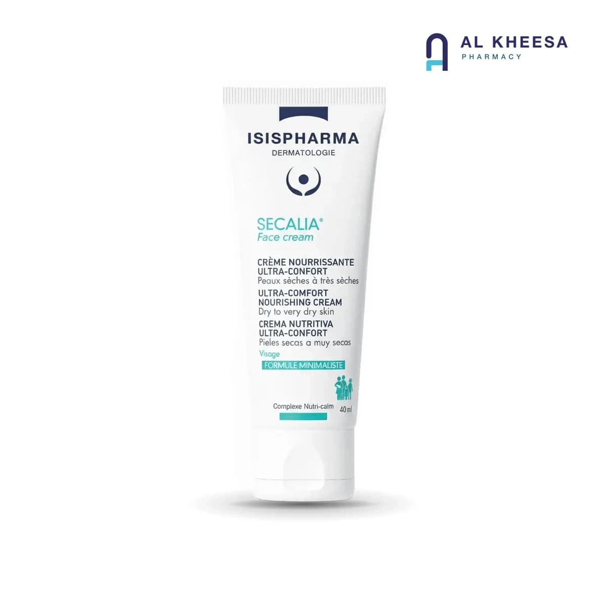 ISISPHARMA Secalia Face Cream – 40ml Nourishing Care for Dry & Sensitive Skin