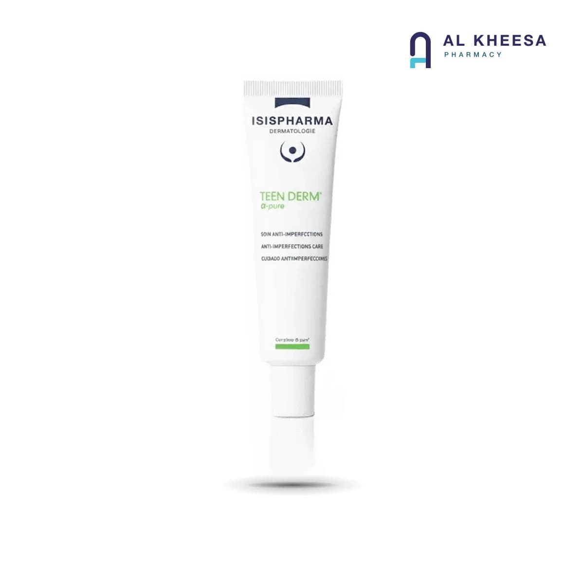 ISISPHARMA Teen Derm Alpha Pure Cream – 30ml Acne & Oil Control Treatment