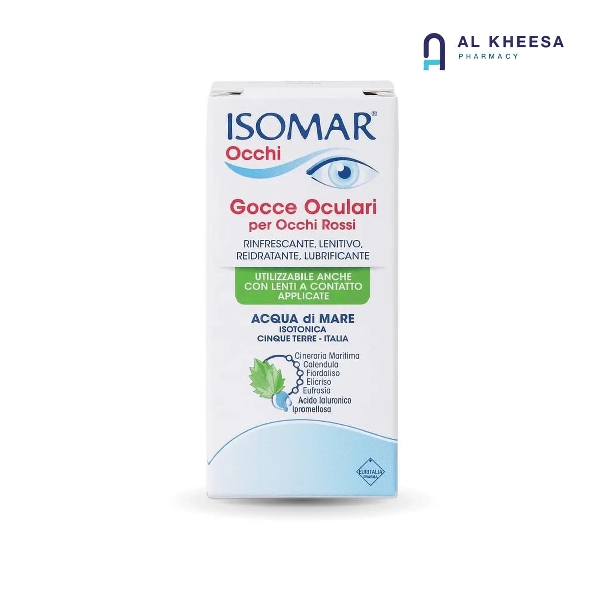 Isomar Occhi Eye Drops 10ml – Sterile Saline Solution for Eye Hydration
