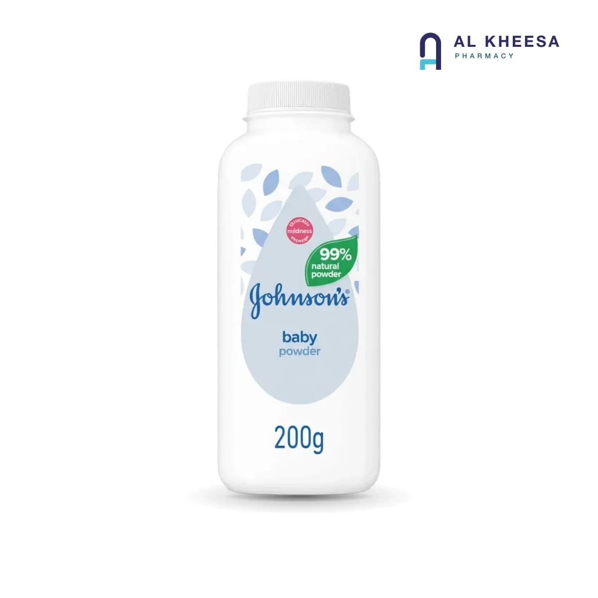 Johnson’s Baby Natural Powder 200g – Gentle Talc-Free Baby Powder