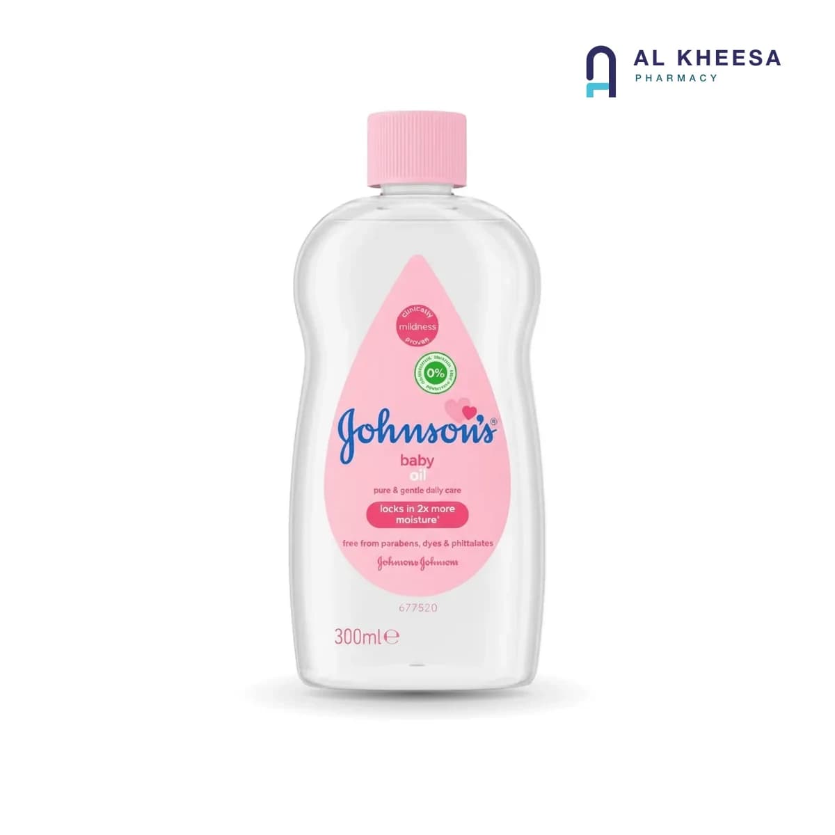Johnson’s Baby Oil 300ml – Gentle Moisturizing & Massage Oil