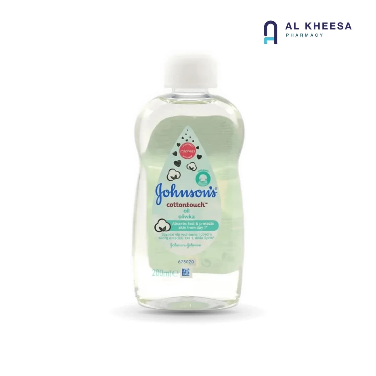 Johnson’s Baby Oil CottonTouch 200ml – Gentle Moisturizing Baby Oil