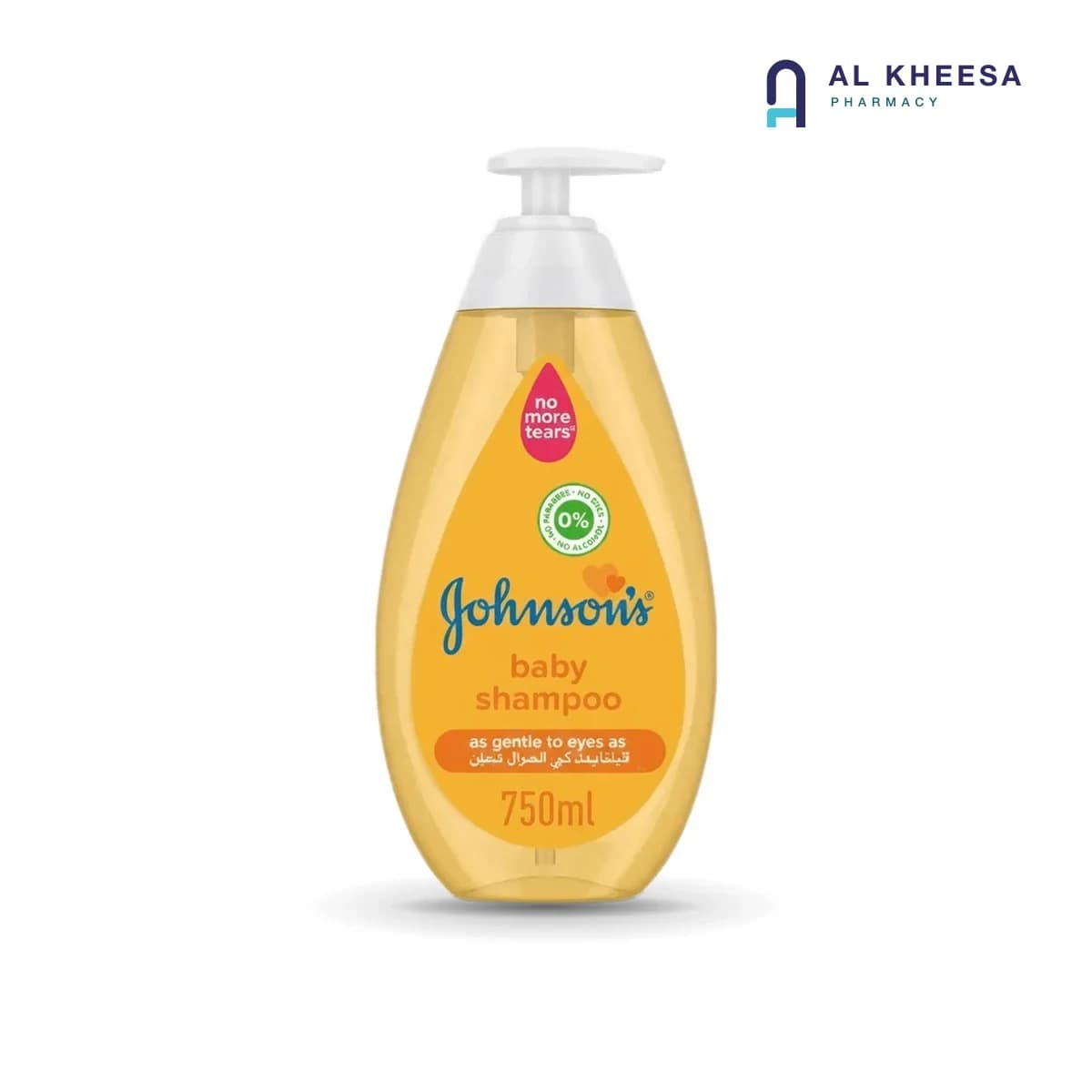 Johnson’s Baby Shampoo 750ml – Gentle No More Tears Formula