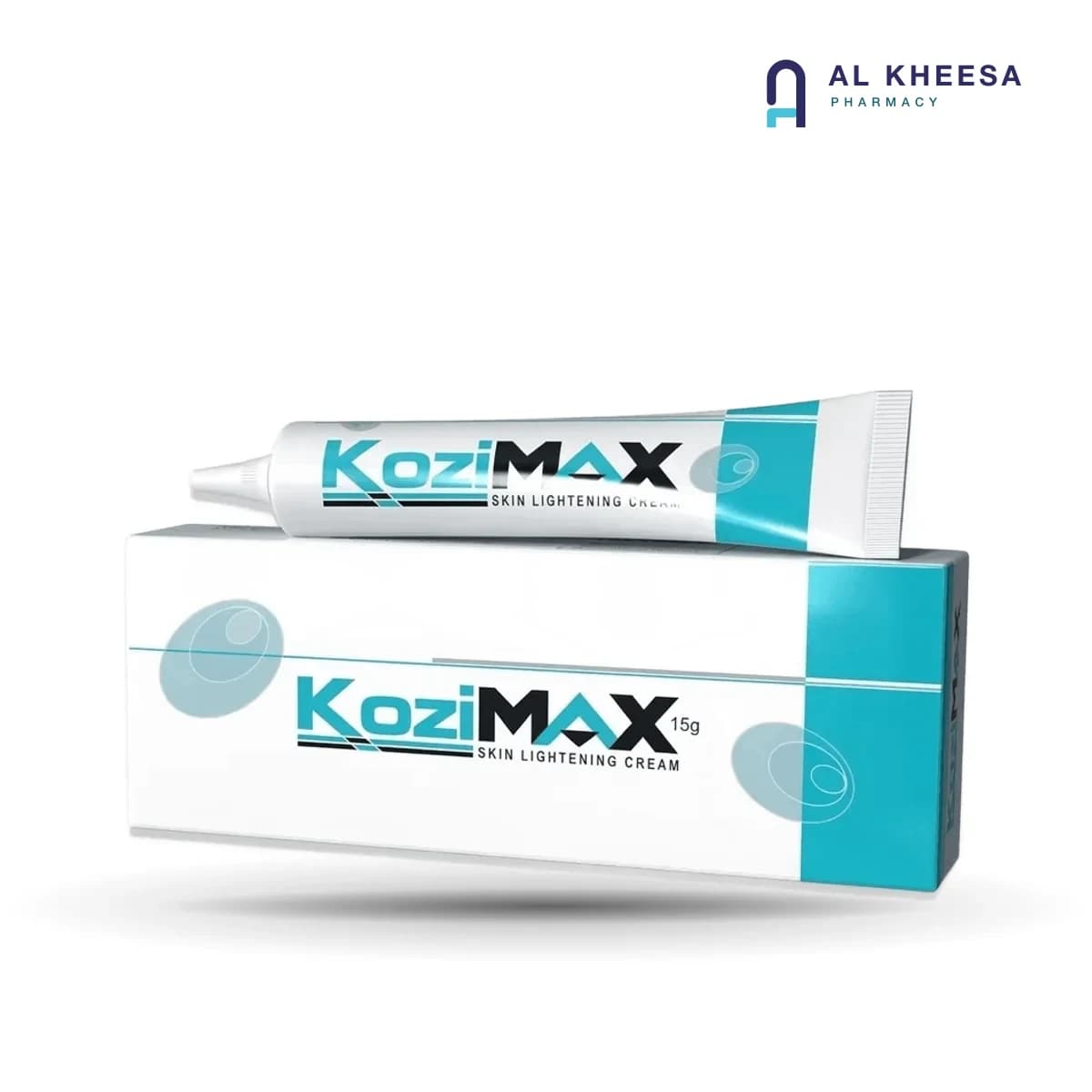 Kozimax Skin Lightening Cream – Brightening & Even Tone, 15 g Tube