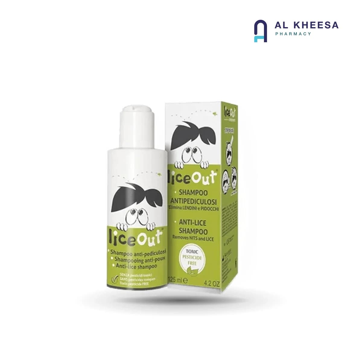 Lice Out Anti-Lice Shampoo – 125 ml, Effective Lice & Nit Removal