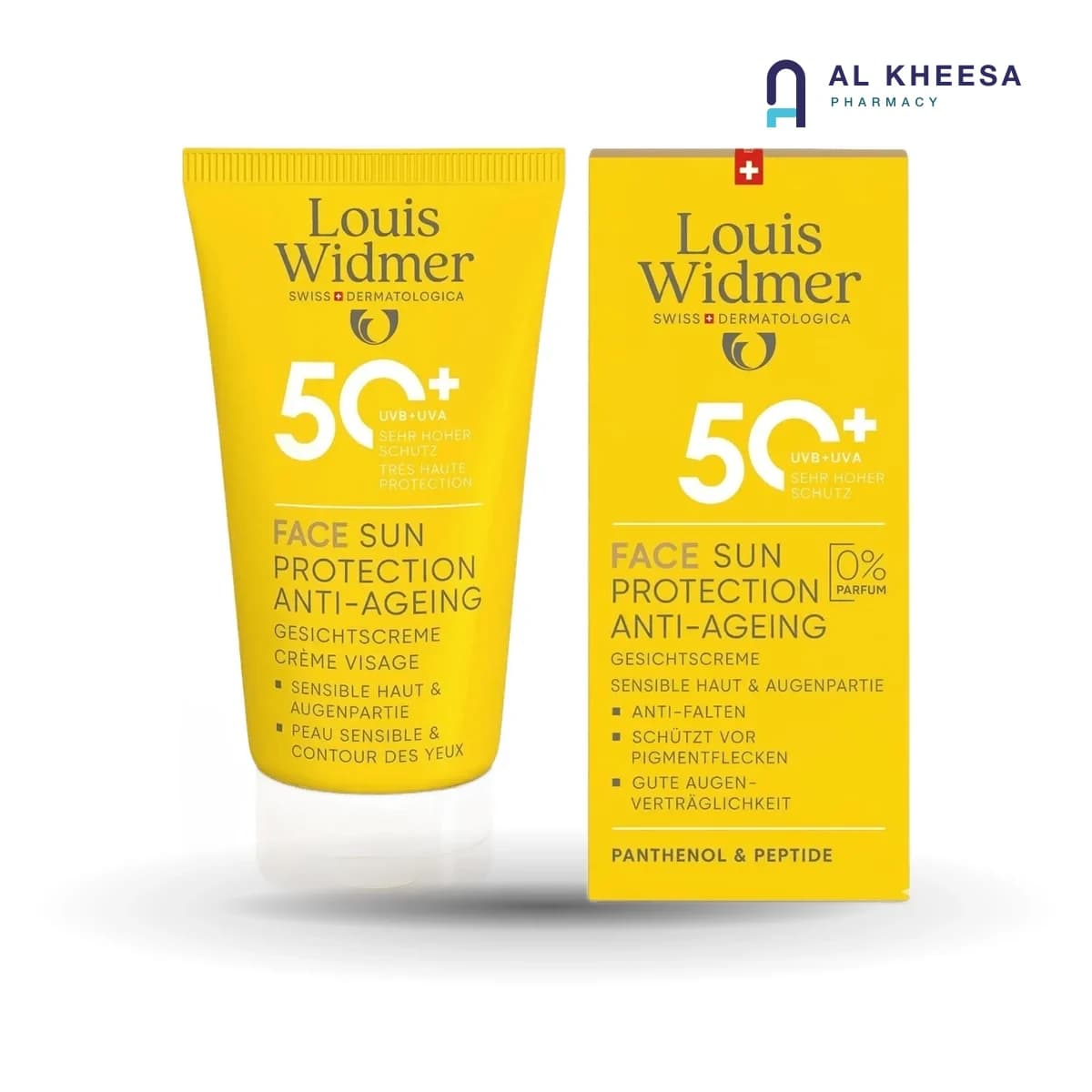 Louis Widmer Anti-Aging Face Sun Protection Cream SPF 50+ – Non-Perfumed