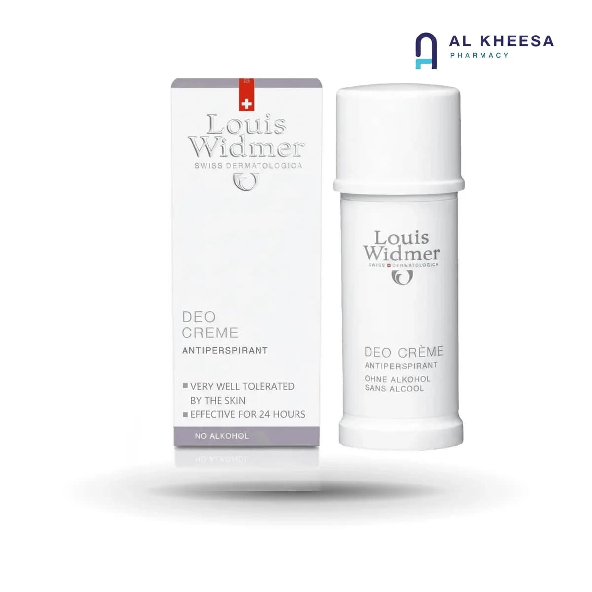 Louis Widmer Deo Cream Perfumed – 40ml